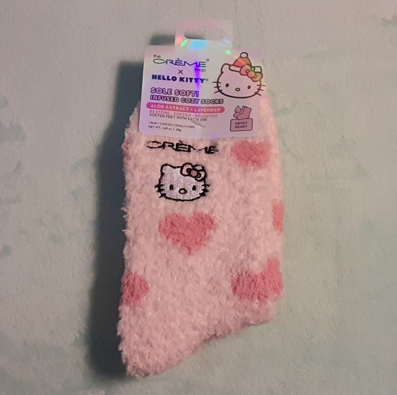 Hello Kitty Spa Headband and Socks Set - Pink - Picture 3 of 4
